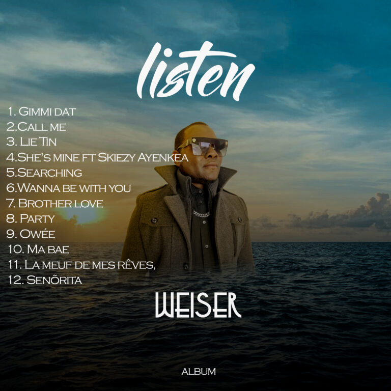 Cameroonian artiste Weiser Drops New Album titled “ Listen”